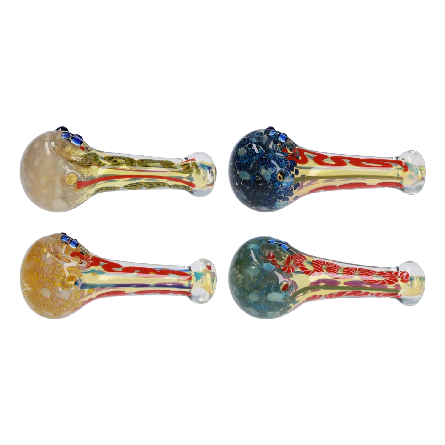 Smoke Cartel Frit Spoon Pipe - 5 in.