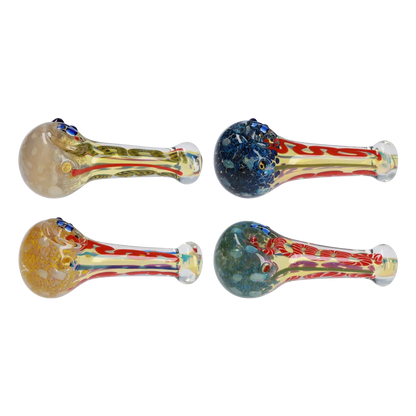 Smoke Cartel Frit Spoon Pipe - 5 in.