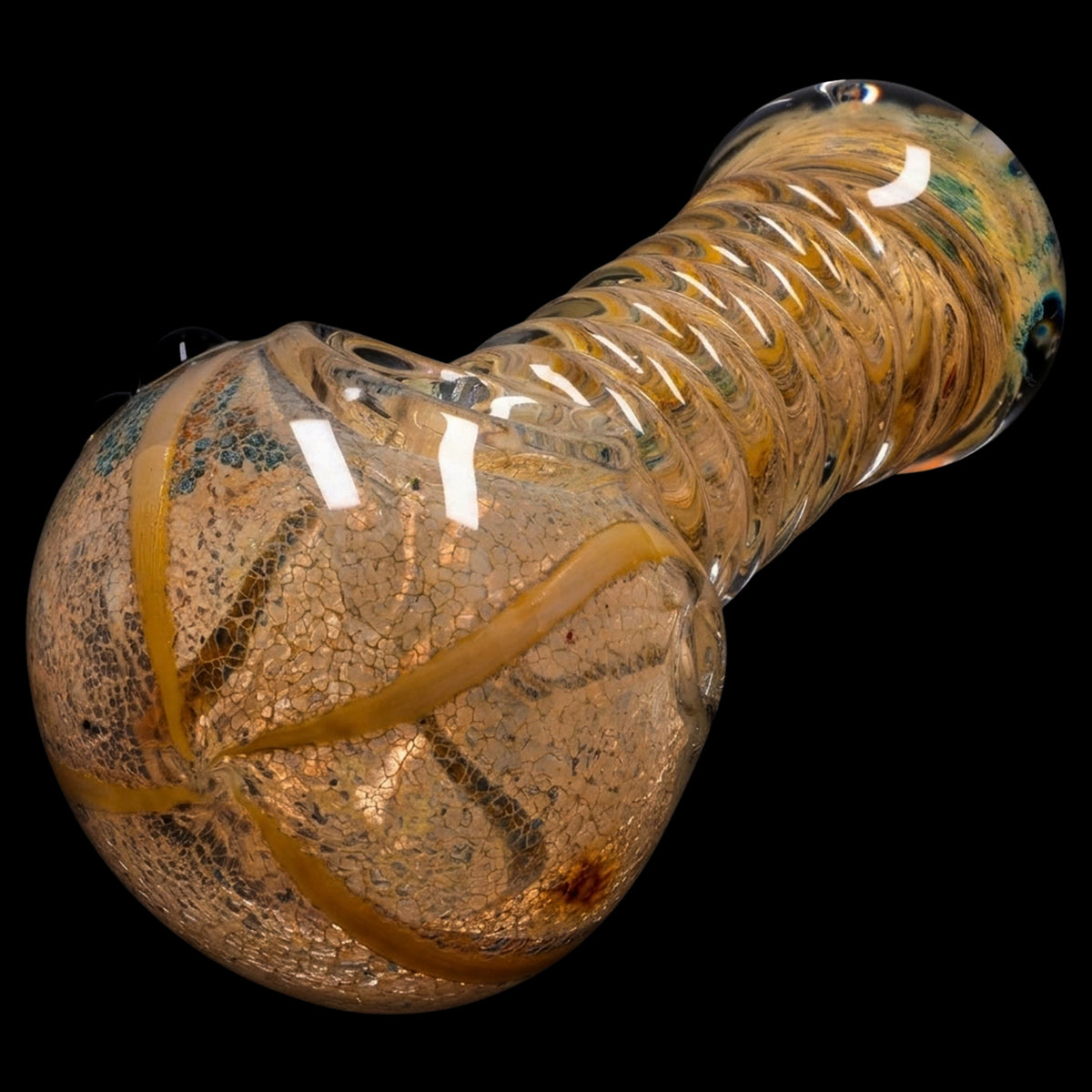 Smoke Cartel Twisty Wrap Spoon Pipe - 5in.
