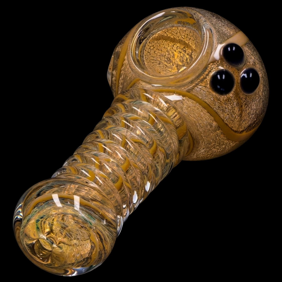 Smoke Cartel Twisty Wrap Spoon Pipe - 5in.