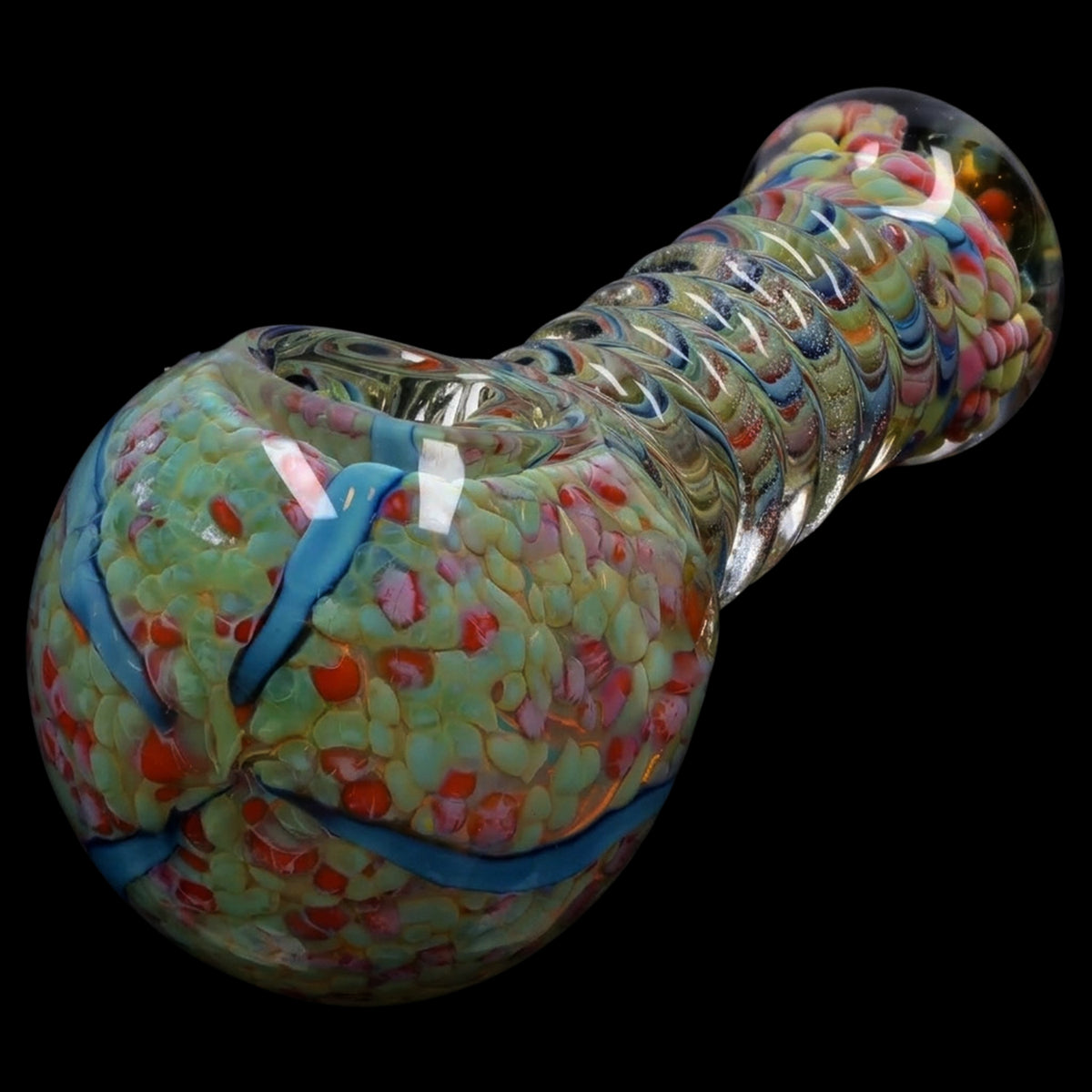 Smoke Cartel Twisty Wrap Spoon Pipe - 5in.