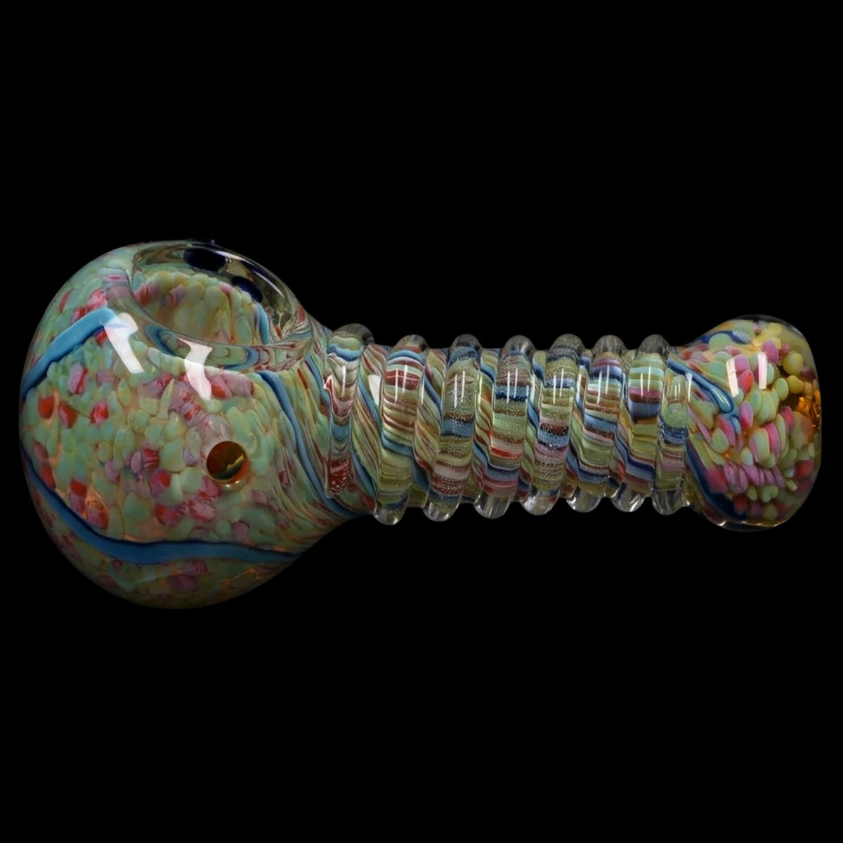 Smoke Cartel Twisty Wrap Spoon Pipe - 5in.