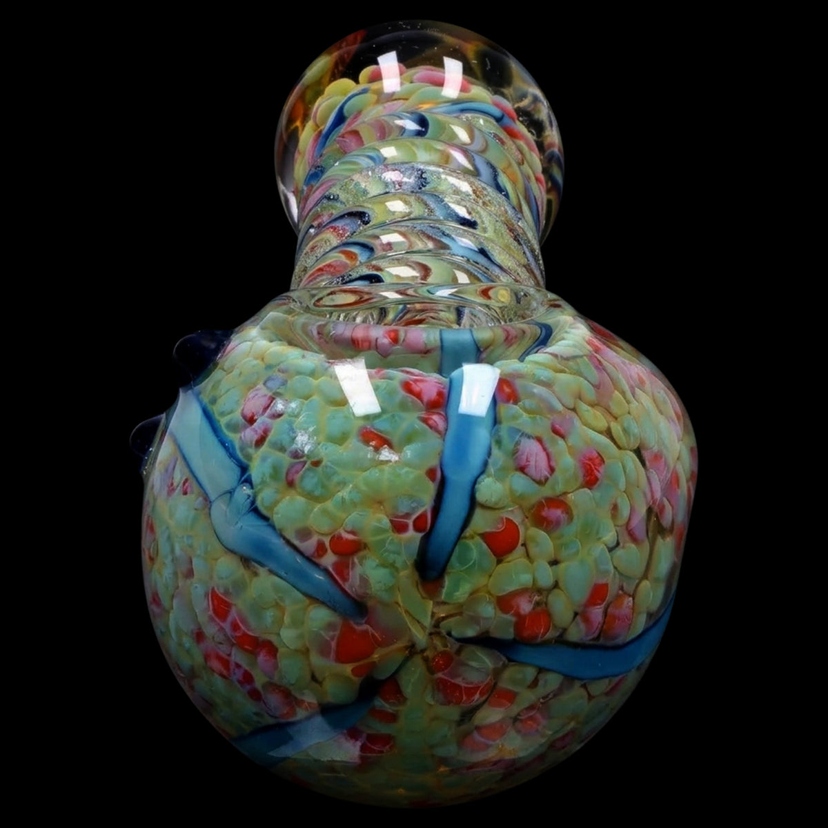 Smoke Cartel Twisty Wrap Spoon Pipe - 5in.