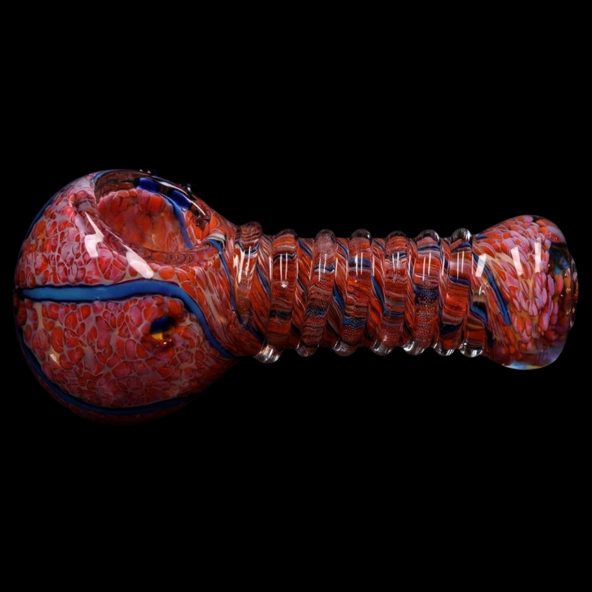 Smoke Cartel Twisty Wrap Spoon Pipe - 5in.