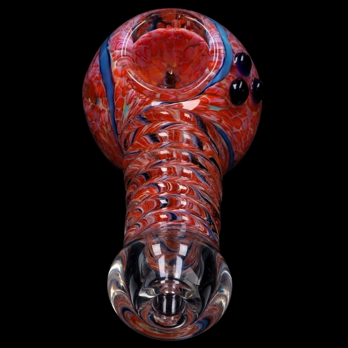 Smoke Cartel Twisty Wrap Spoon Pipe - 5in.