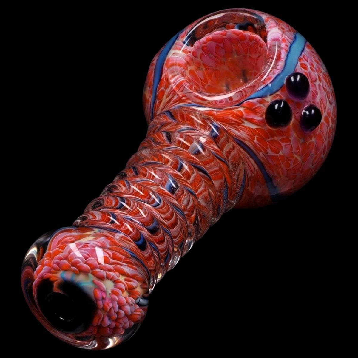 Smoke Cartel Twisty Wrap Spoon Pipe - 5in.