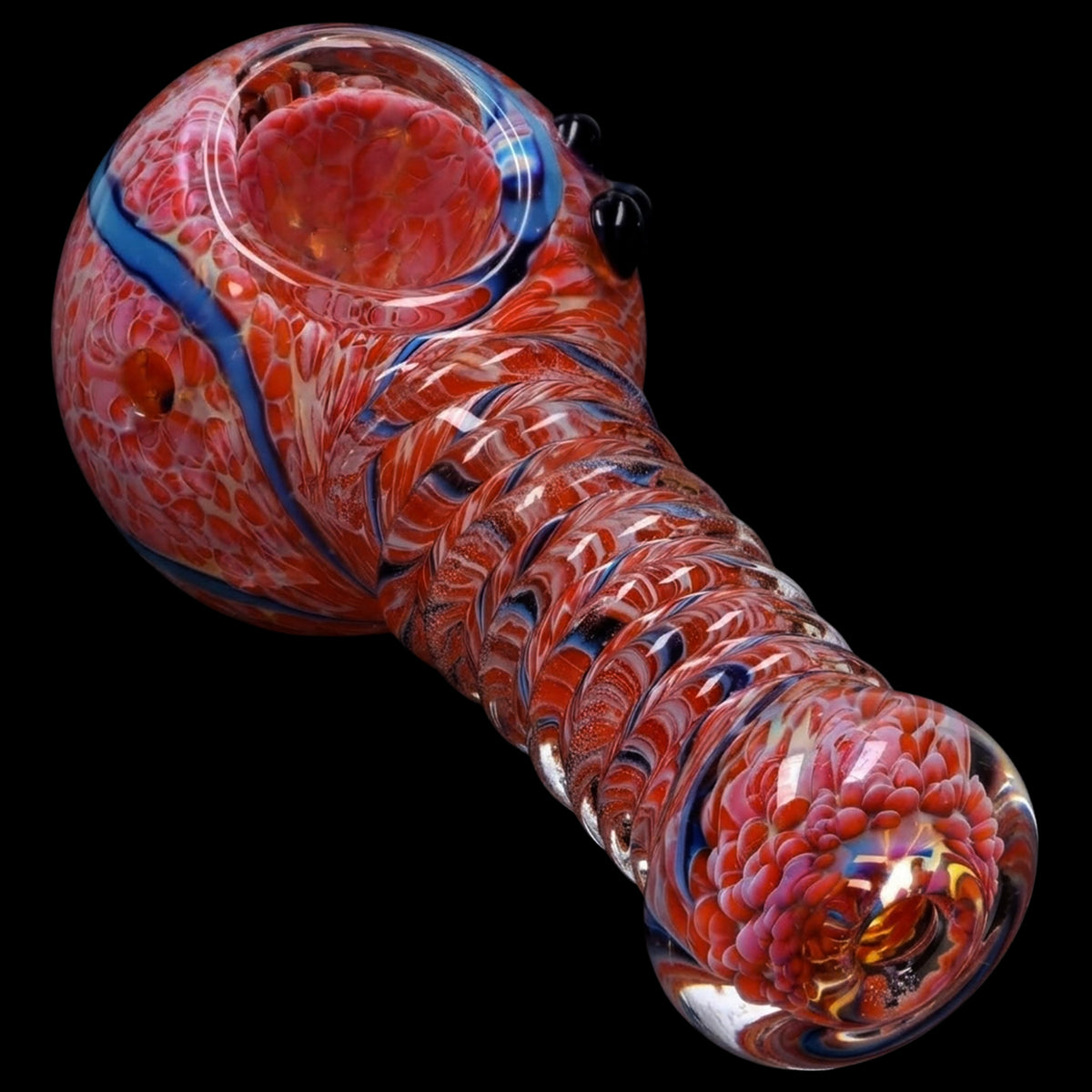Smoke Cartel Twisty Wrap Spoon Pipe - 5in.