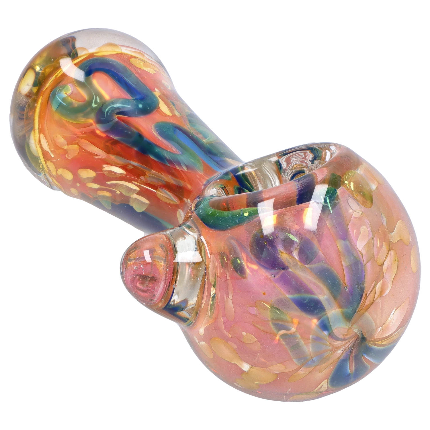 Smoke Cartel Frit Twisty Spoon Pipe - 4.5 in.