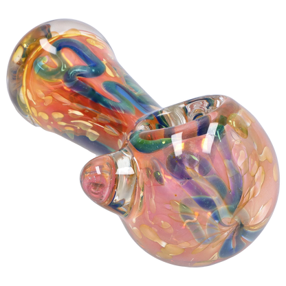Smoke Cartel Frit Twisty Spoon Pipe - 4.5 in.