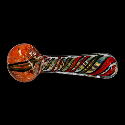 Smoke Cartel Frit Spoon Pipe - 4.5 in.