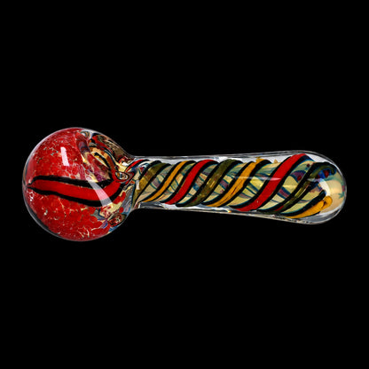 Smoke Cartel Frit Spoon Pipe - 4.5 in.