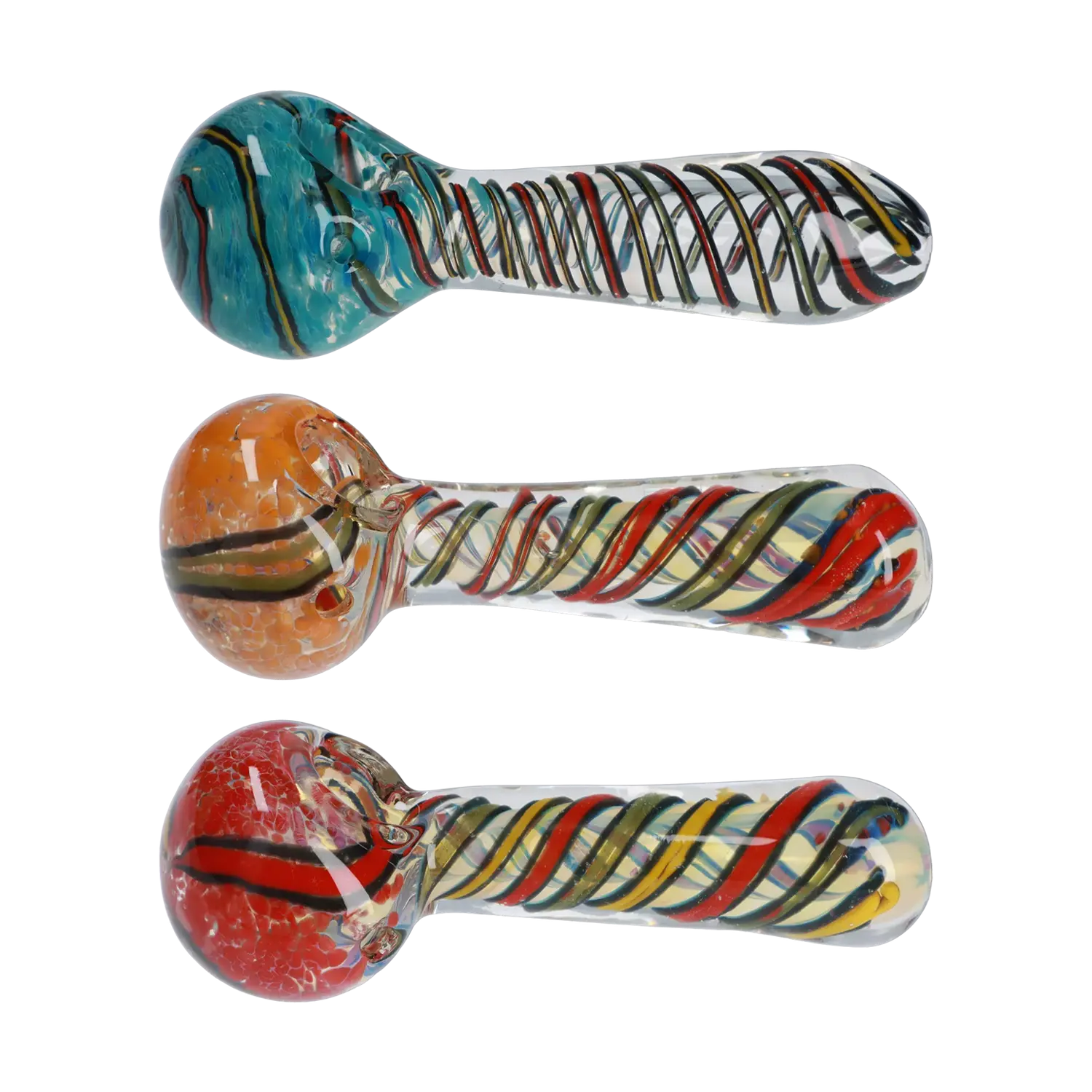Smoke Cartel Frit Spoon Pipe - 4.5 in.
