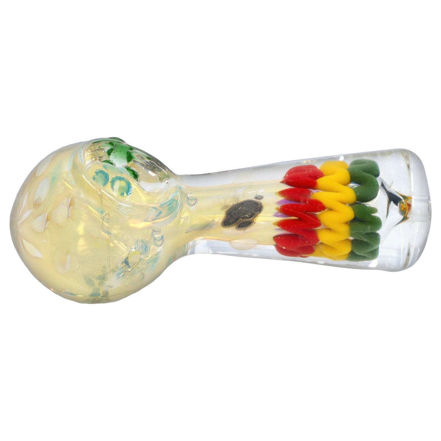 Smoke Cartel Twisting Color Wrap Spoon Pipe - 4in.