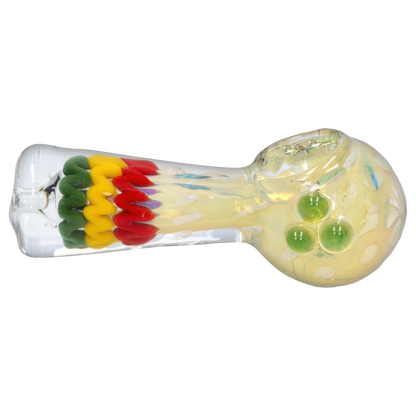 Smoke Cartel Twisting Color Wrap Spoon Pipe - 4in.