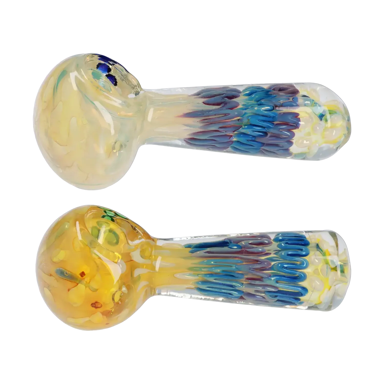 Smoke Cartel Twisting Color Wrap Spoon Pipe - 4in.
