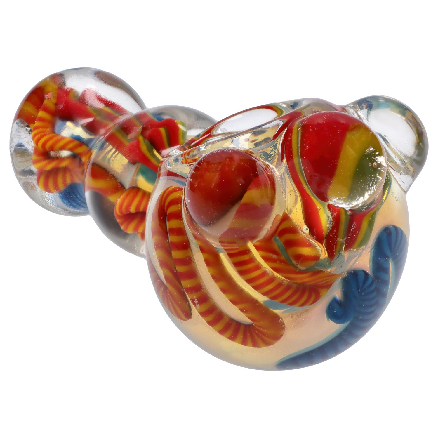 Smoke Cartel Twisty Color Marble Spoon Pipe - 4.5 in.