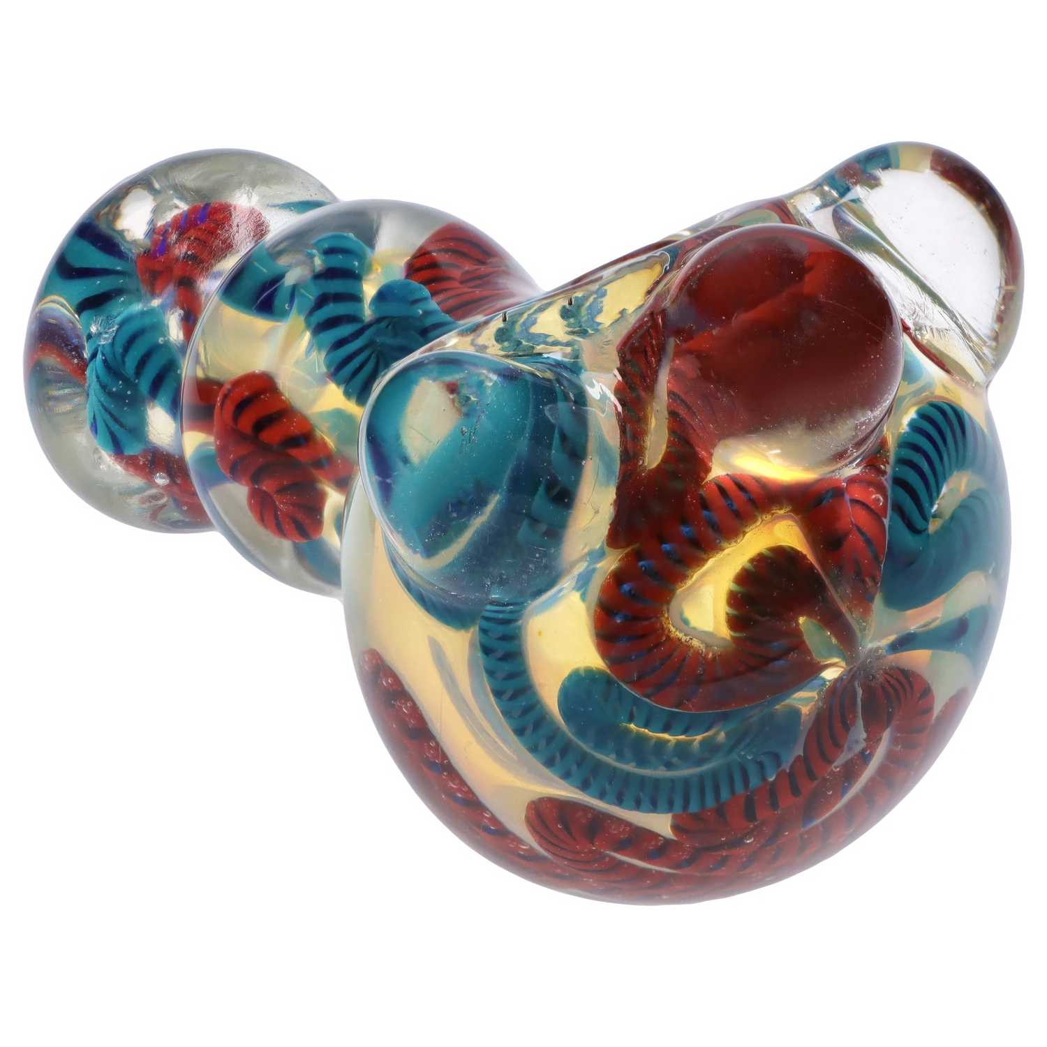 Smoke Cartel Twisty Color Marble Spoon Pipe - 4.5 in.