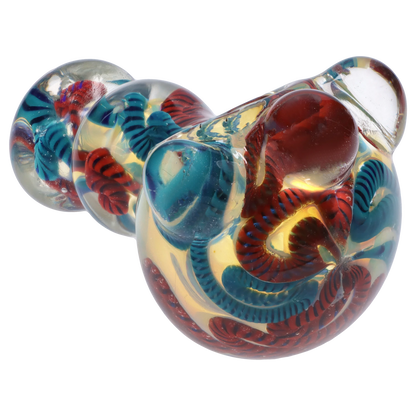 Smoke Cartel Twisty Color Marble Spoon Pipe - 4.5 in.