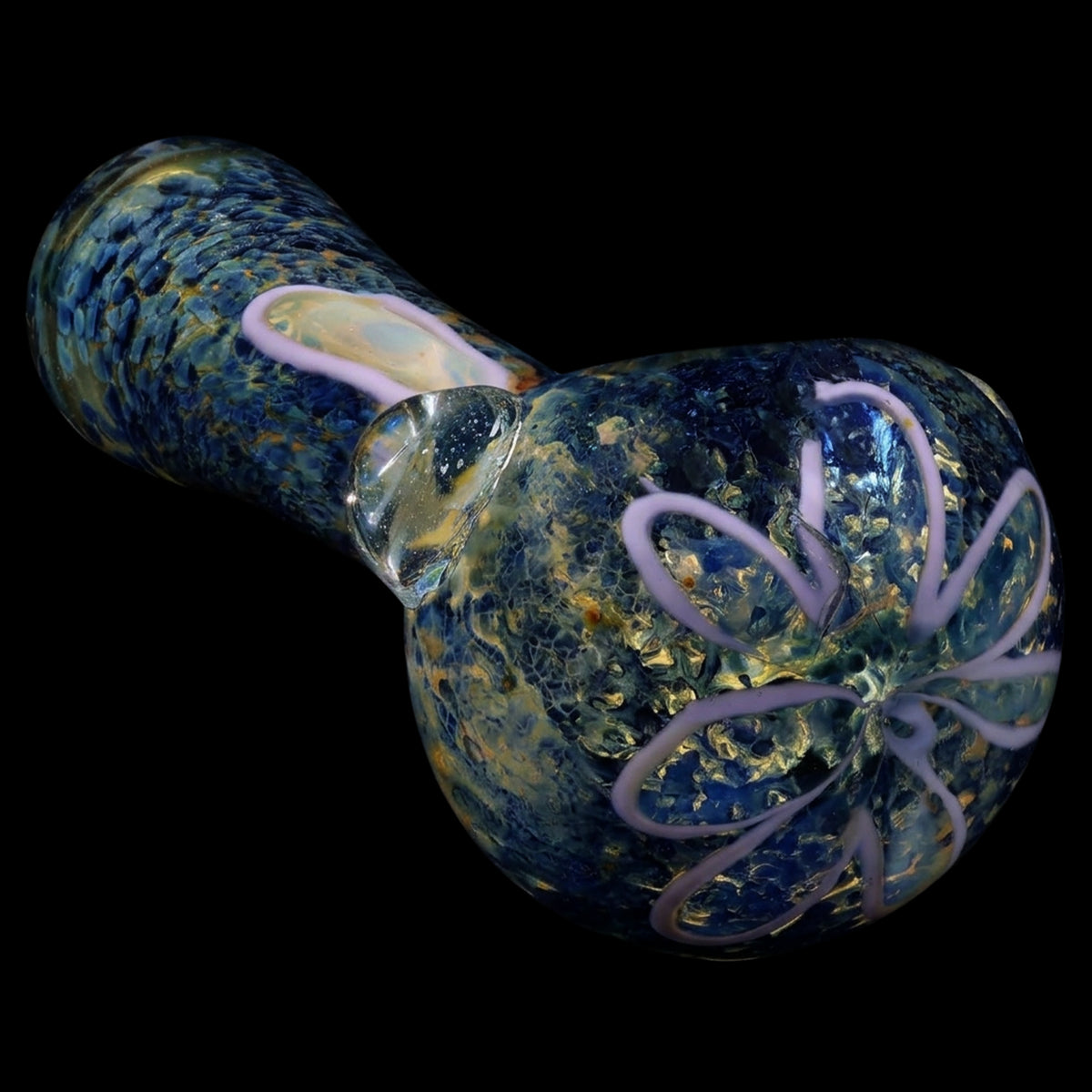 Smoke Cartel Frit Eye Spoon Pipe - 4.5 in.