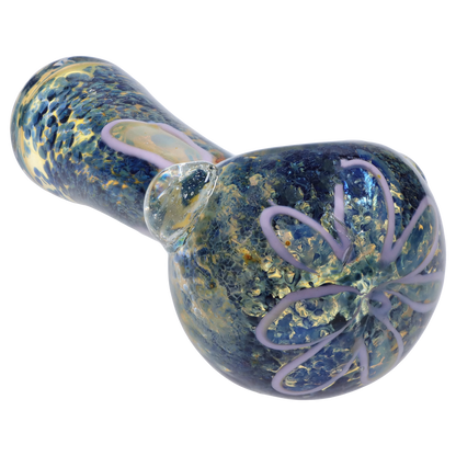 Smoke Cartel Frit Eye Spoon Pipe - 4.5 in.