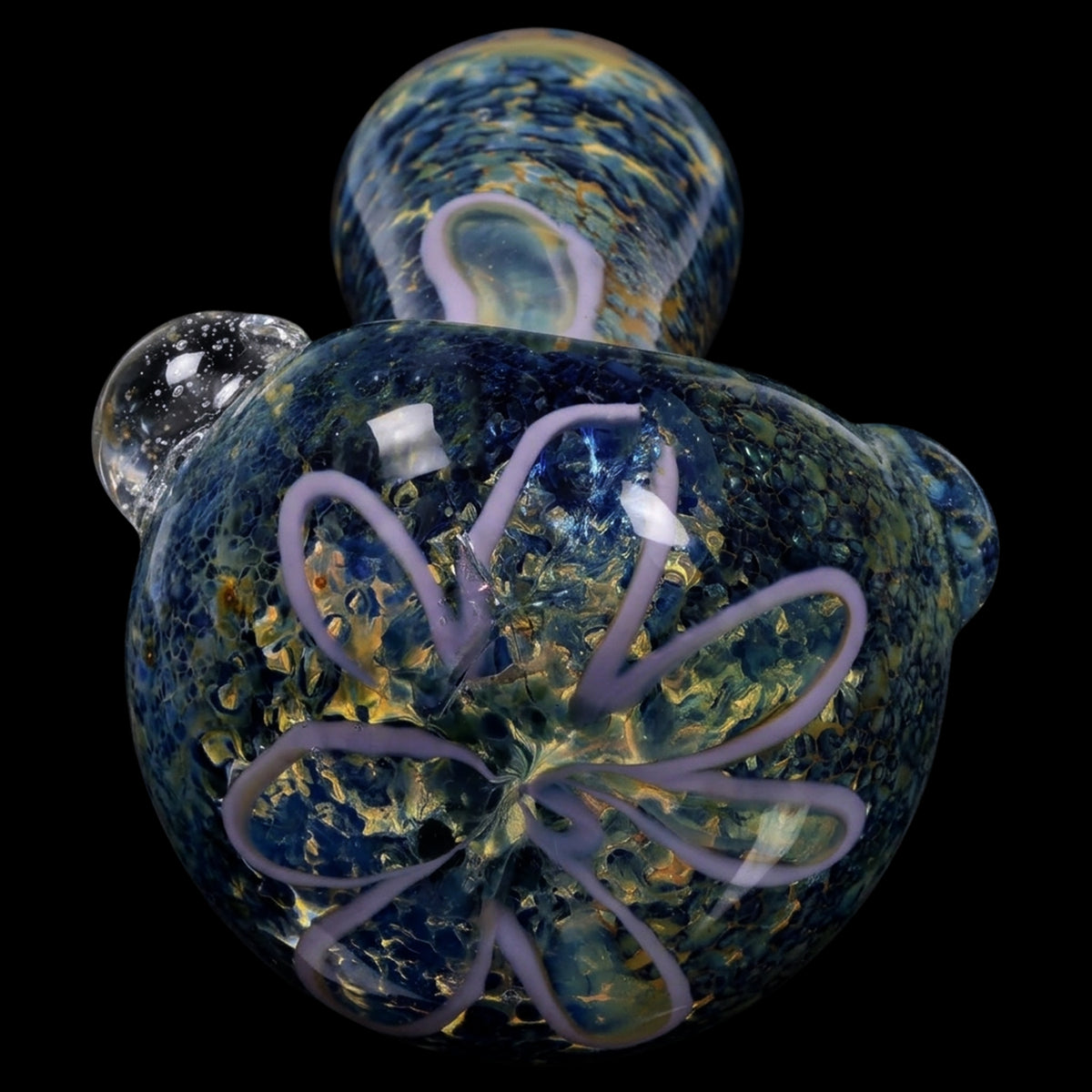 Smoke Cartel Frit Eye Spoon Pipe - 4.5 in.