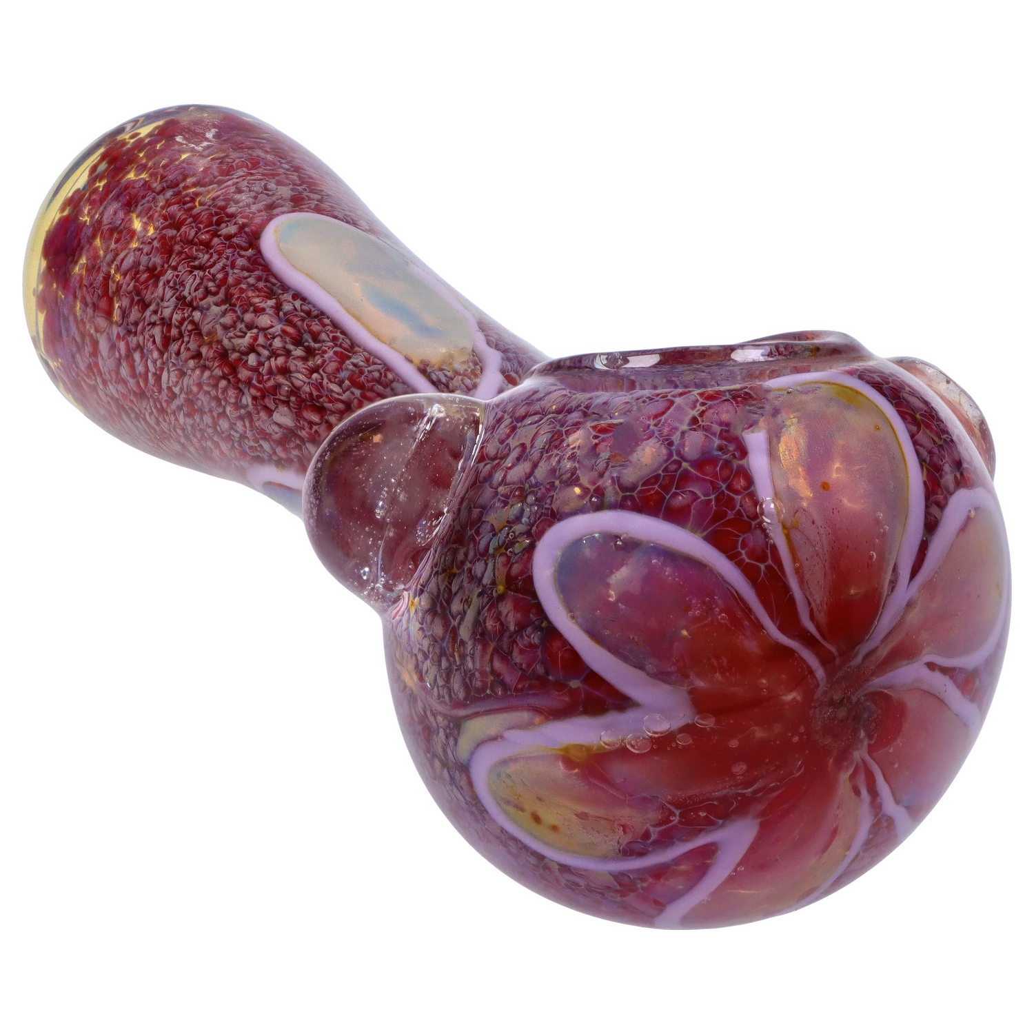 Smoke Cartel Frit Eye Spoon Pipe - 4.5 in.
