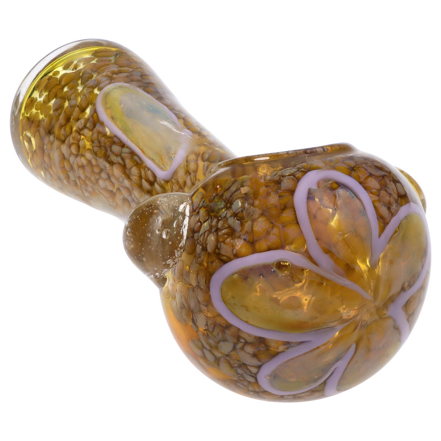 Smoke Cartel Frit Eye Spoon Pipe - 4.5 in.