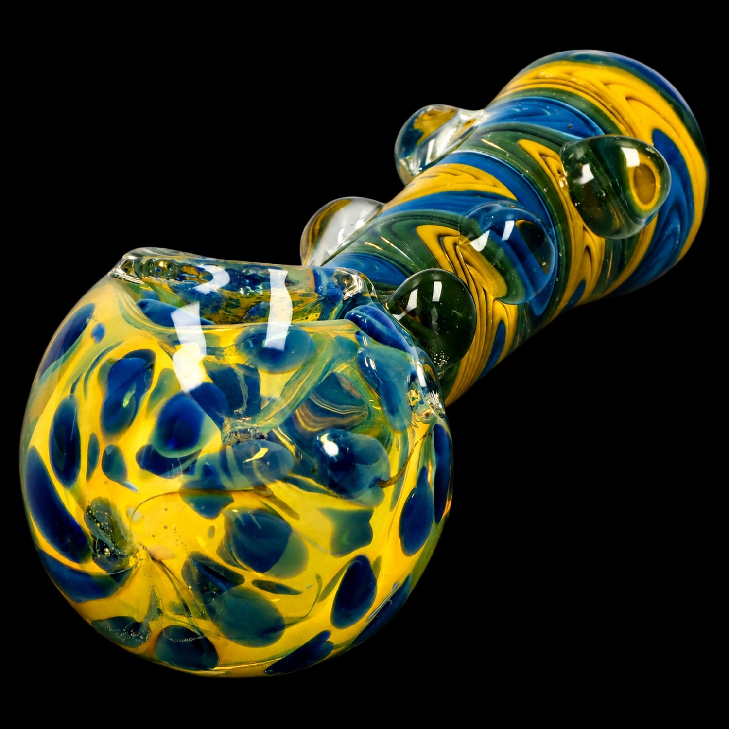 Smoke Cartel Bumpy Color Twist Fume Spoon Pipe
