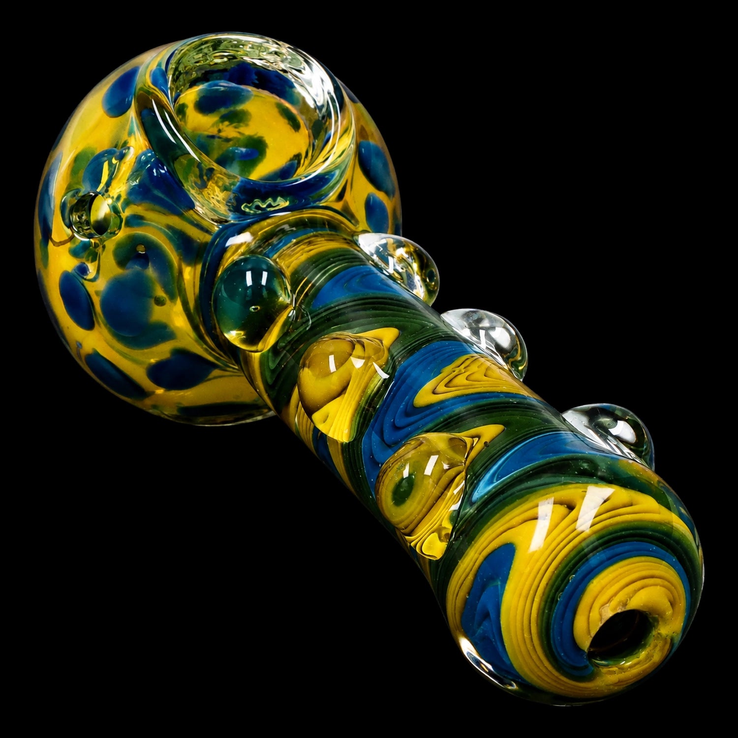 Smoke Cartel Bumpy Color Twist Fume Spoon Pipe