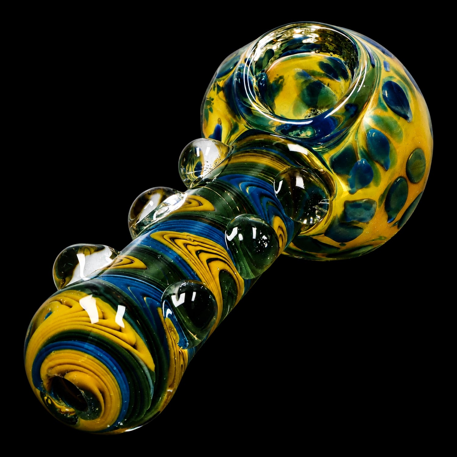 Smoke Cartel Bumpy Color Twist Fume Spoon Pipe
