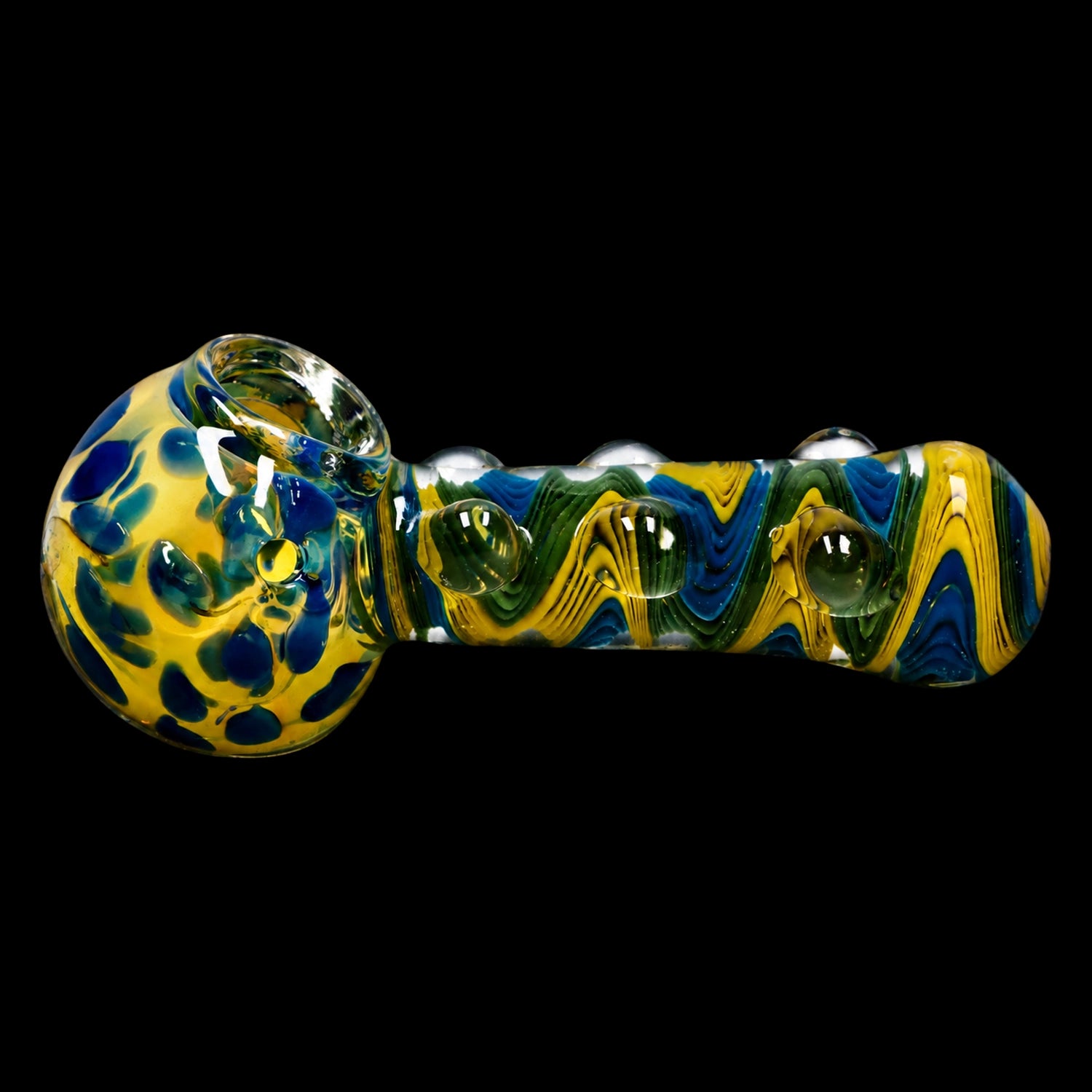Smoke Cartel Bumpy Color Twist Fume Spoon Pipe