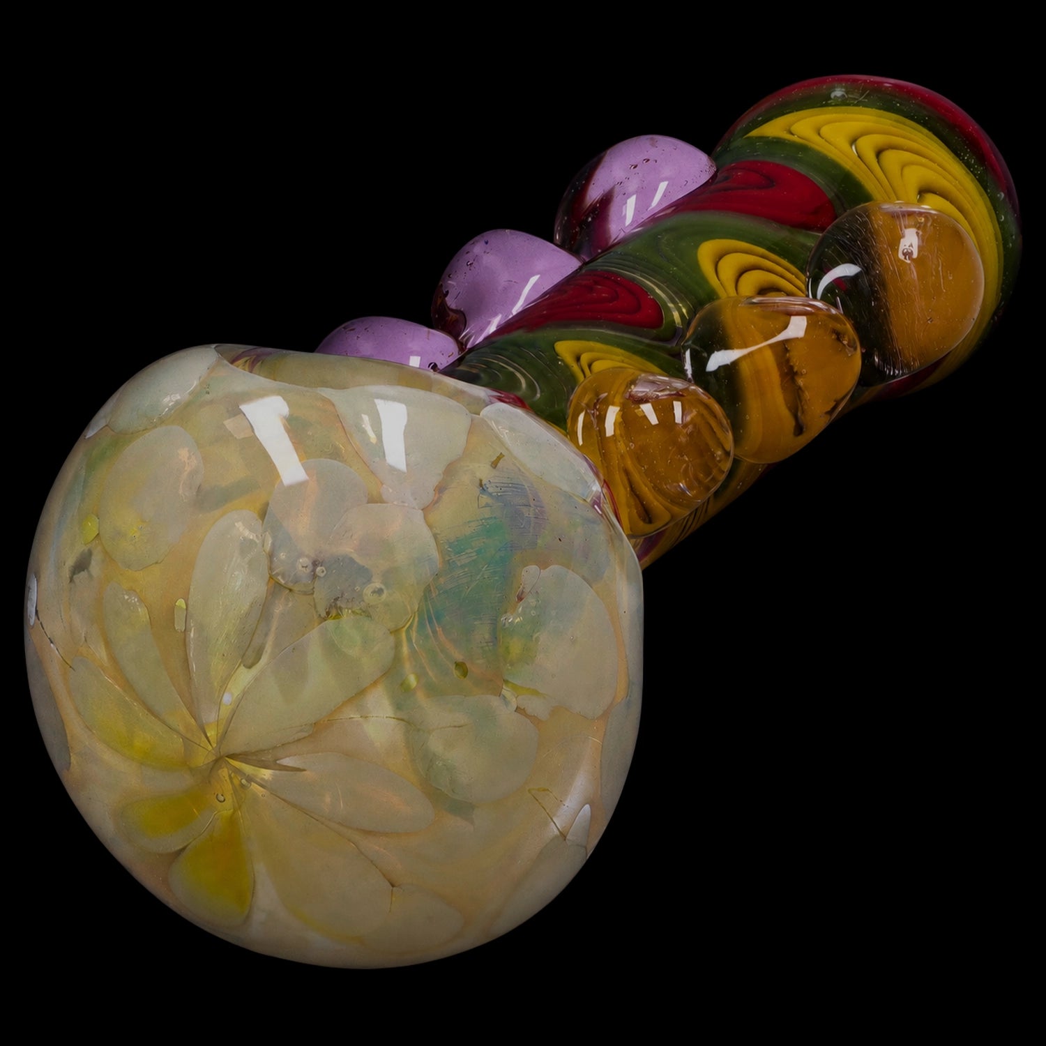 Smoke Cartel Bumpy Color Twist Fume Spoon Pipe