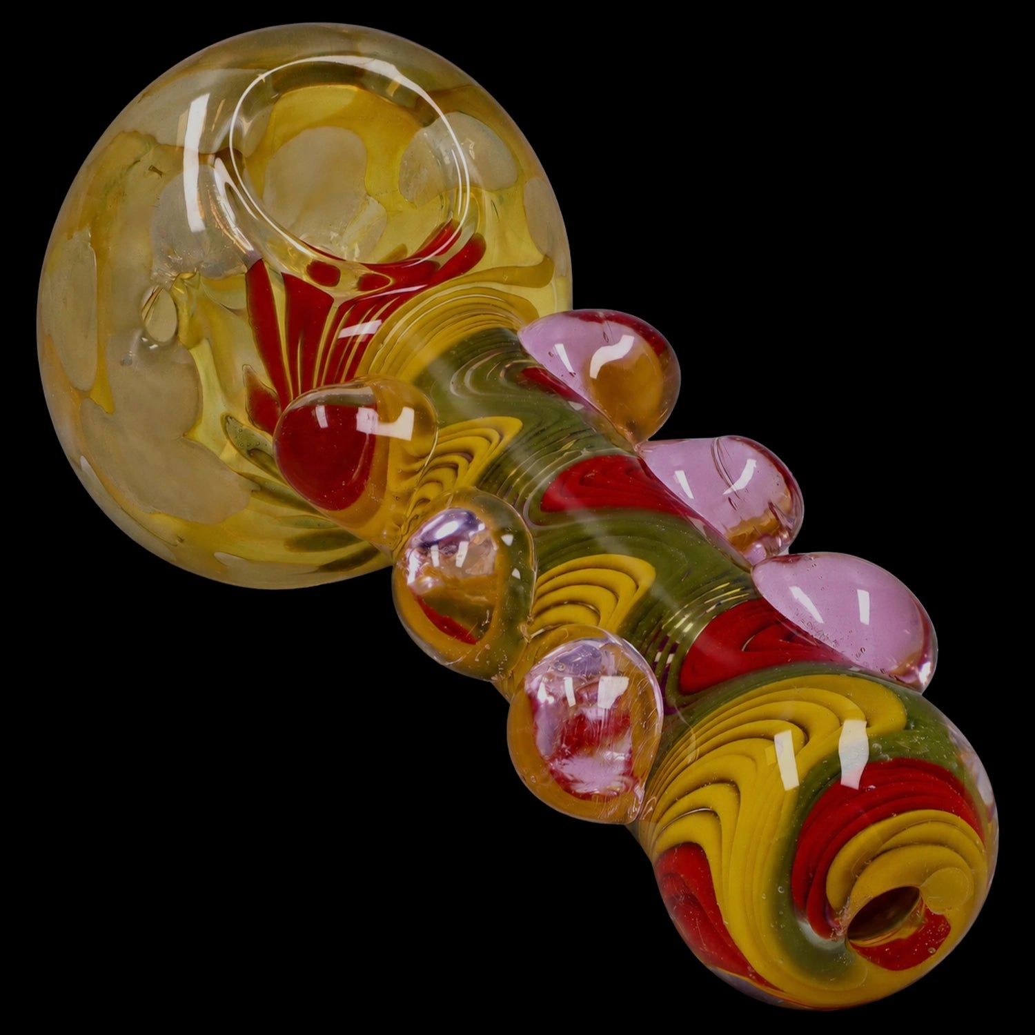 Smoke Cartel Bumpy Color Twist Fume Spoon Pipe