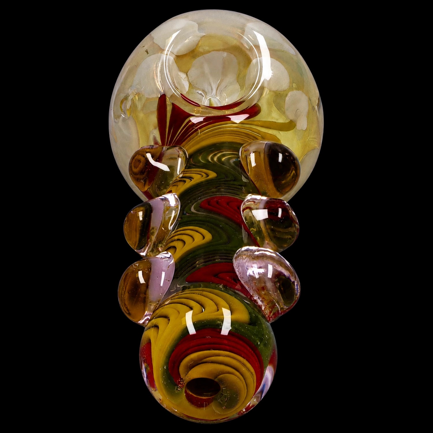 Smoke Cartel Bumpy Color Twist Fume Spoon Pipe