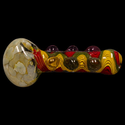 Smoke Cartel Bumpy Color Twist Fume Spoon Pipe