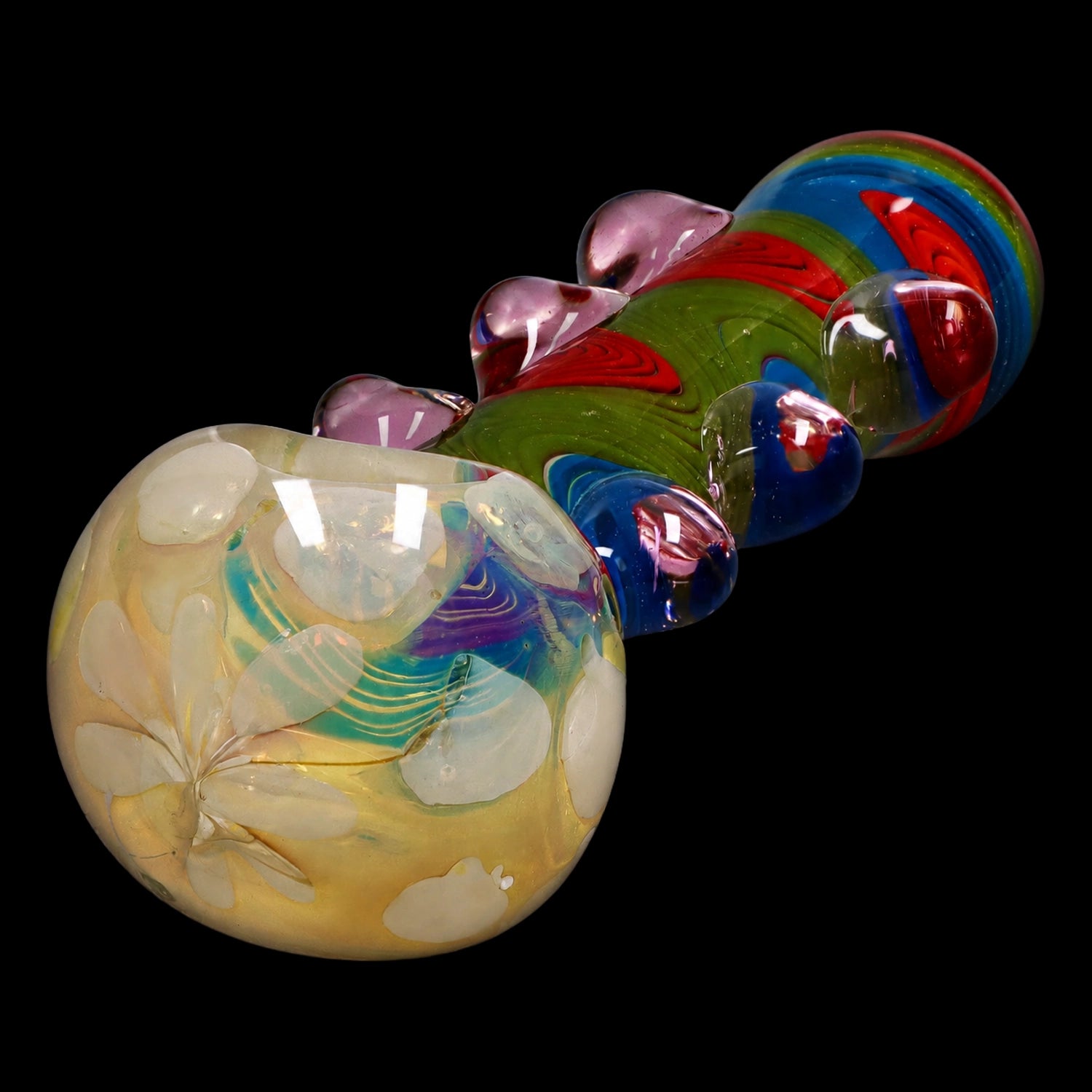 Smoke Cartel Bumpy Color Twist Fume Spoon Pipe