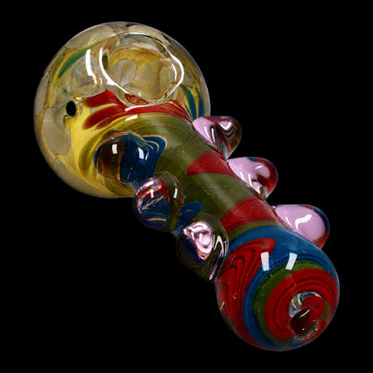 Smoke Cartel Bumpy Color Twist Fume Spoon Pipe