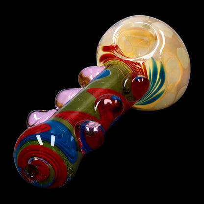 Smoke Cartel Bumpy Color Twist Fume Spoon Pipe