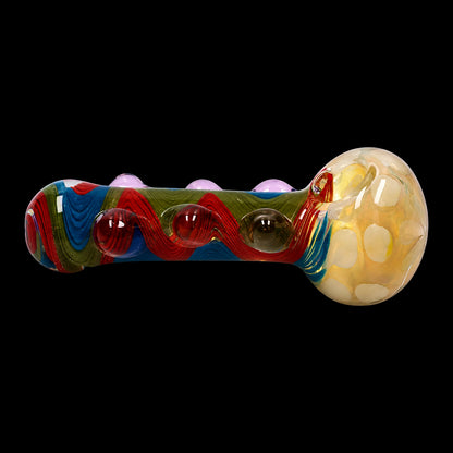 Smoke Cartel Bumpy Color Twist Fume Spoon Pipe