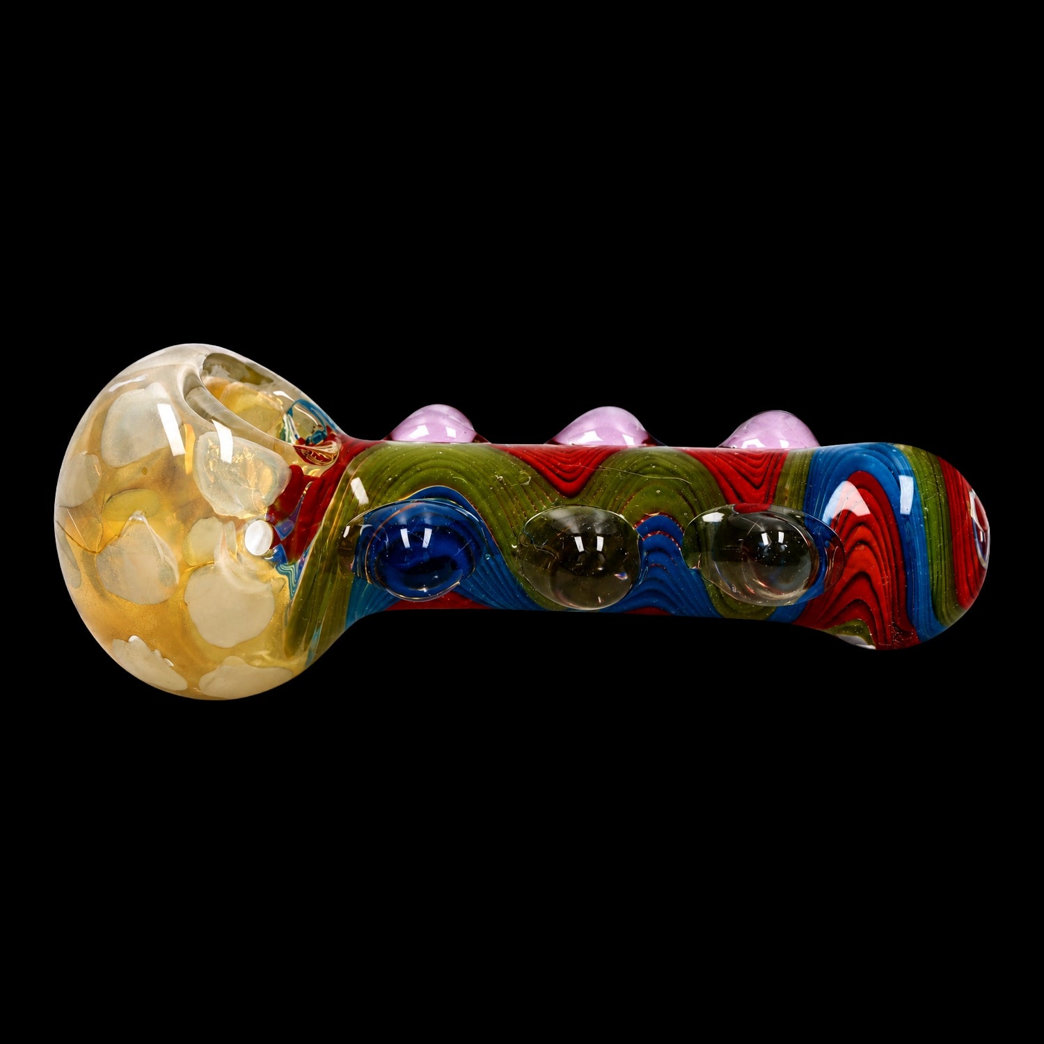Smoke Cartel Bumpy Color Twist Fume Spoon Pipe