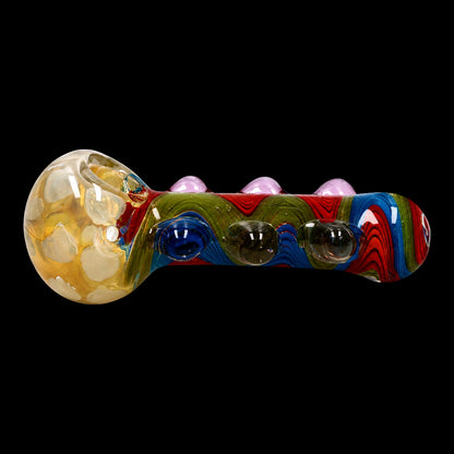 Smoke Cartel Bumpy Color Twist Fume Spoon Pipe