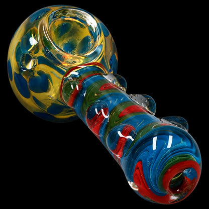 Smoke Cartel Bumpy Color Twist Fume Spoon Pipe