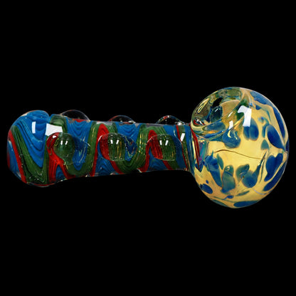 Smoke Cartel Bumpy Color Twist Fume Spoon Pipe