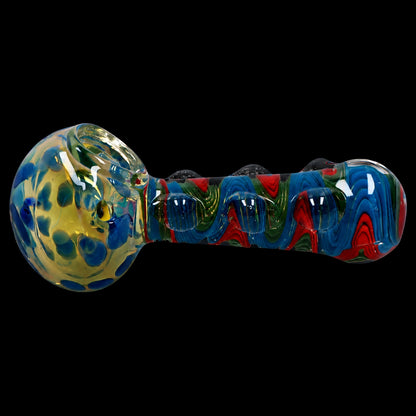 Smoke Cartel Bumpy Color Twist Fume Spoon Pipe