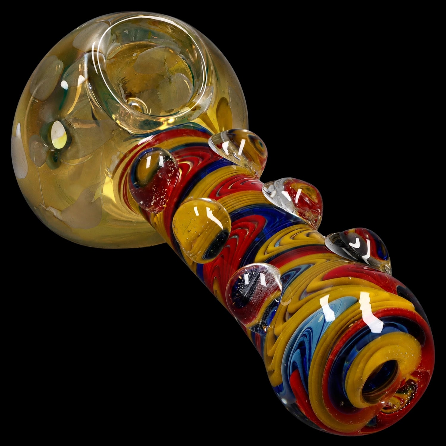 Smoke Cartel Bumpy Color Twist Fume Spoon Pipe