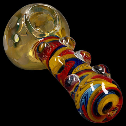 Smoke Cartel Bumpy Color Twist Fume Spoon Pipe