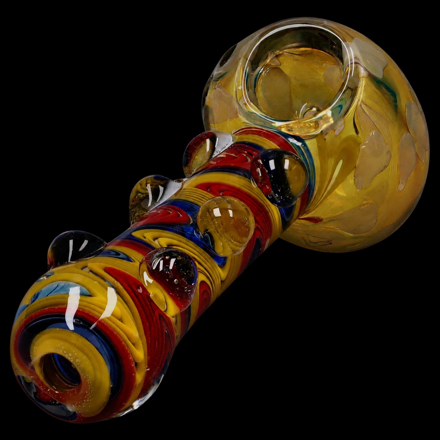 Smoke Cartel Bumpy Color Twist Fume Spoon Pipe