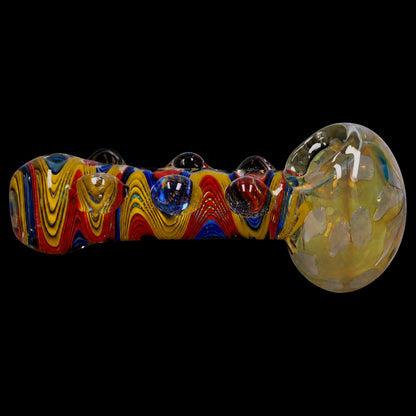 Smoke Cartel Bumpy Color Twist Fume Spoon Pipe