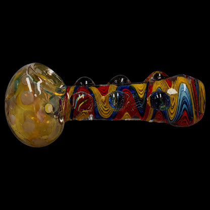 Smoke Cartel Bumpy Color Twist Fume Spoon Pipe