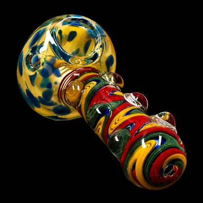 Smoke Cartel Bumpy Color Twist Fume Spoon Pipe